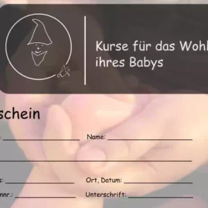 Gutschein für Baby-Massage Crashkurs